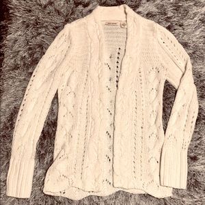 Beautiful cream knit DKNY cardigan